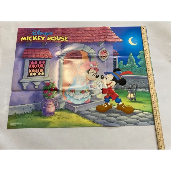 Disney's Year Book 2003 Scholastic Hardcover with Original Large Bonus Poster - Picture 5 of 6